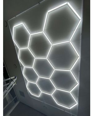 5100x3200mm hexangular LED ceiling lights 