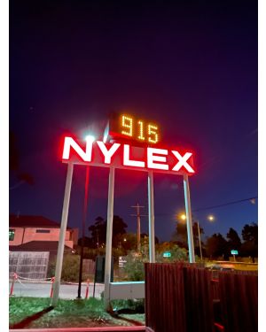 Outdoor LED Clock for Bunnings Warehouse in Mentone, Melbourne