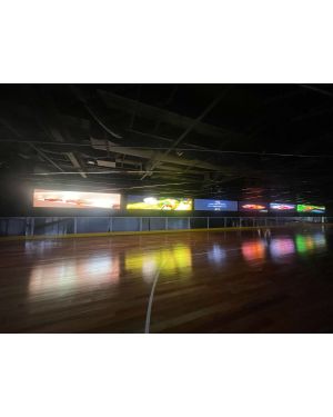 35 meters long LED screen for Roller One, Burwood One
