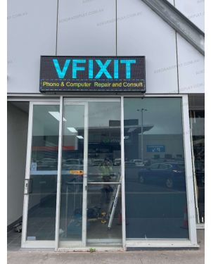 2500x850mm outdoor LED screen, pakenham 