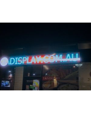 325x37cm outdoor LED medium resolution screen for Bawarchi cuisine in Craigieburn VIC 3064