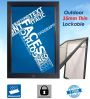 A1 90x60CM Weatherproof Outdoor Shop Light Box