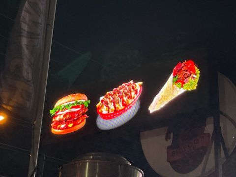 2x0.6 Meter High Resolution LED Screen for Bigfoot Milk Tea