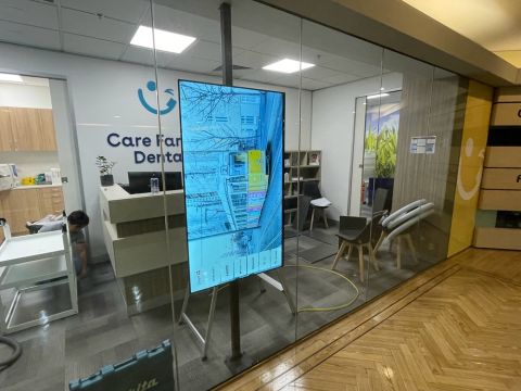 4K Commercial TV for Dental Clinic in Toorak