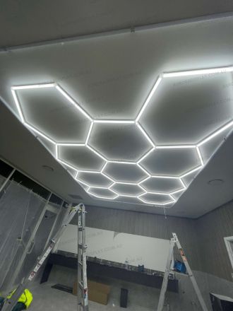 5100x3200mm hexangular LED ceiling lights