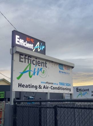 2.5x0.7 Outdoor Double Sided LED Screen for Efficient Air