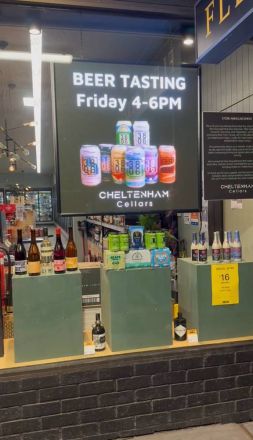 1X1 Meter High Resolution and High Brightness LED Screen for Liquid Shop