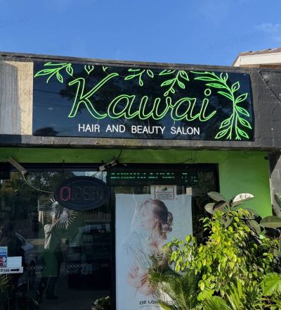 Outdoor LED Neon Sign for Kawai Beauty in Burwood