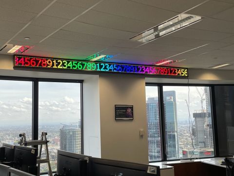 6 Meters Indoor LED Screen in Sydney