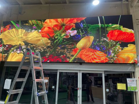 5.5 x 2 Meter LED Screen for Bestway Super Market in Dandenong