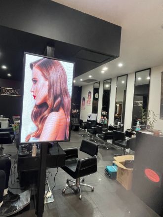 100x70cm LED Screen for Hair Salon