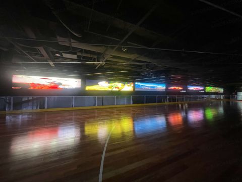 34 Meter LED Screen for Roller One in Burwood One Shopping Center