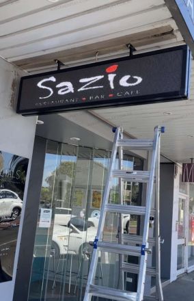 2500x530mm Outdoor Double Sided LED Screen for Sazio