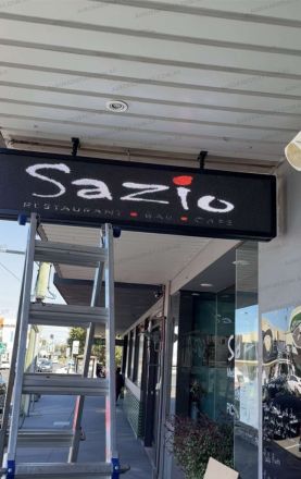 2.5x0.6 Meter Outdoor Double Sided LED Screen for Sazio