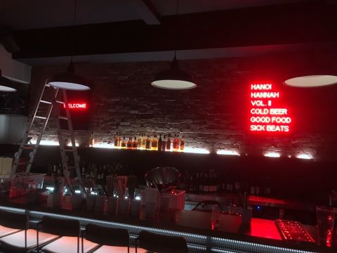 LED Screen for Liquid Bar