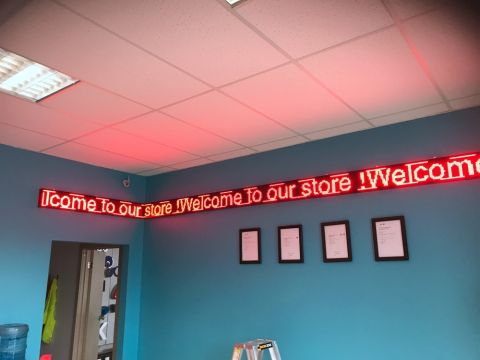 Corner LED Screen for BBA