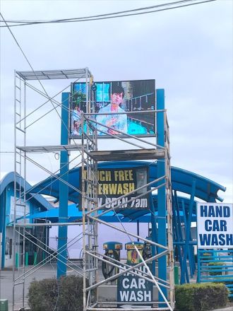 5 Meter Outdoor LED Screen for Car Wash