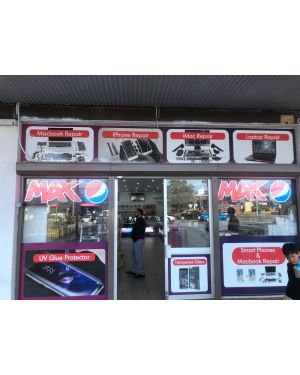165x53cm x2 full color LED Screen for phone repair shop 365 lonsdale street Dandenong