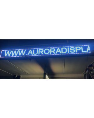 300x40cm full color outdoor LED screen, 250x53cm full color resolution LED screen for Mr&Mrs kebab, Highett VIC 3190